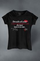 Camiseta Feminina O Diabo Veste Prada Details