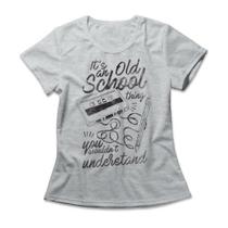 Camiseta Feminina Old School Thing