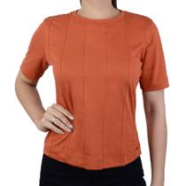 Camiseta Feminina Olho Fatal MC Laranja Fire - 60163