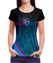 Camiseta Feminina Outubro Rosa Novembro Azul Roupa Blusa 3