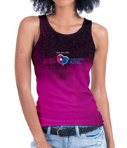 Camiseta Feminina Outubro Rosa Novembro Roupa Regata blusa