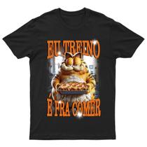 Camiseta Feminina Oversized Garfield Treino Academia Oferta