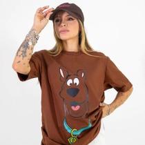 Camiseta Feminina Oversized Max Blusa scooby doo
