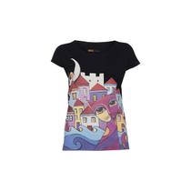 Camiseta Feminina Owl And City BiggDesign