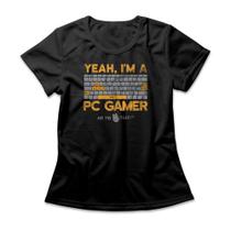 Camiseta Feminina PC Gamer Studio Geek Camiseta Feminina PC Gamer Studio Geek