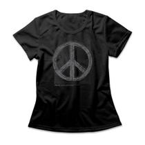 Camiseta Feminina Peace Studio Geek Camiseta Feminina Peace Studio Geek