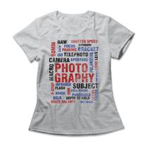 Camiseta Feminina Photography Settings Camiseta Feminina Photography Settings