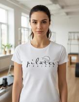 Camiseta Feminina PIlates Baby Look Dry Fit Blusa Fitness