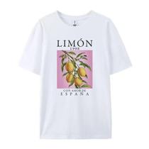 Camiseta Feminina Plus Size em Algodão - Estampa Vintage Botânica Cottagecore Camiseta Feminina Plus Size em Algodão - Estampa Vintage Botânica Cottagecore