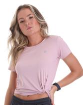 Camiseta Feminina Poliamida Walk 50 Rosé