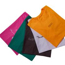 Camiseta Feminina Premium Top Estampas Variadas - Lupe Variedades
