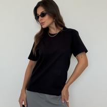 Camiseta Feminina Preta Personalizada