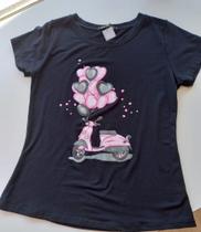 Camiseta feminina preta tamanho m Camiseta feminina preta tamanho m