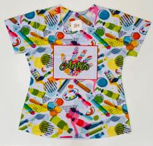 Camiseta Feminina Profissão Artes Tamanho P
