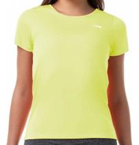 Camiseta Feminina Rainha Beach Tennis Amarelo Flúor