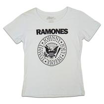 Camiseta Feminina Ramones - Hey Ho! Let's Go! Camiseta Feminina Ramones - Hey Ho! Let's Go!