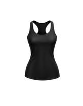 Camiseta Feminina Regata Nadador Dry Fit Slim Fit Academia