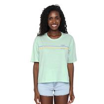 Camiseta Feminina Rip Curl Melting Waves Mint