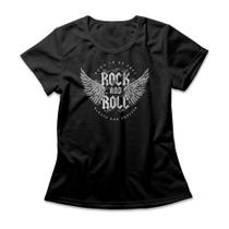 Camiseta Feminina Rock And Roll