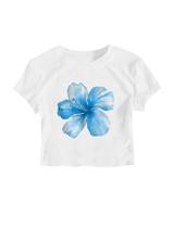 Camiseta feminina RoseSeek Letter Bow com estampa de manga curta 14Y Camiseta feminina RoseSeek Letter Bow com estampa de manga curta 14Y