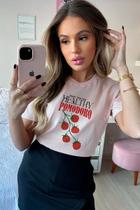 Camiseta Feminina Salmão Pomodoro