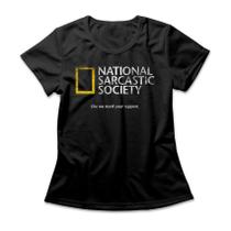 Camiseta Feminina Sarcastic Society