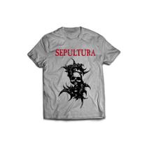 Camiseta Feminina Sepultura Metal Camiseta Feminina Sepultura Metal