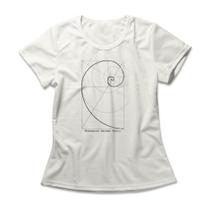 Camiseta Feminina Sequência De Fibonacci