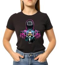 Camiseta Feminina Série Round 6 Squid Game Ultimas Unidades Camiseta Feminina Série Round 6 Squid Game Ultimas Unidades