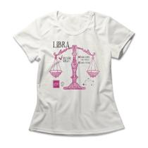 Camiseta Feminina Signo Libra Studio Geek Camiseta Feminina Signo Libra Studio Geek