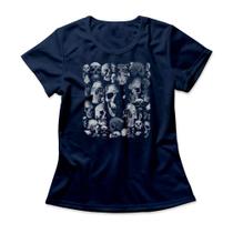 Camiseta Feminina Skull Pattern Camiseta Feminina Skull Pattern