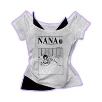 Camiseta Feminina Slim Fit Com Estampa Punk Anime, Estilo Harajuku, Chic Retro, Top De Subcultura Camiseta Feminina Slim Fit Com Estampa Punk Anime, Estilo Harajuku, Chic Retro, Top De Subcultura