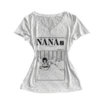 Camiseta Feminina Slim Fit Com Estampa Punk Anime, Estilo Harajuku, Chic Retro, Top De Subcultura Camiseta Feminina Slim Fit Com Estampa Punk Anime, Estilo Harajuku, Chic Retro, Top De Subcultura