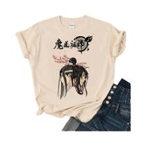 Camiseta Feminina Solta Com Gola Redonda Mo Dao Zu Shi, Manga Japonesa, Top De Verão, Roupas