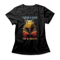 Camiseta Feminina Stairway To Heaven Or Highway To Hell Camiseta Feminina Stairway To Heaven Or Highway To Hell