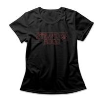 Camiseta Feminina Stranger Bugs Camiseta Feminina Stranger Bugs