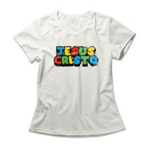 Camiseta Feminina Super Jesus Cristo