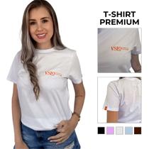 Camiseta Feminina T-Shirt Algodão Premium VSLO Valansuelo