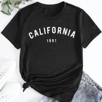 Camiseta Feminina T-Shirt California Estilosa