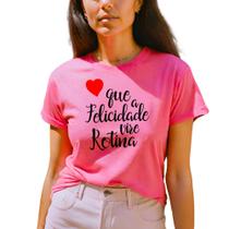 Camiseta Feminina T-shirt Estampada Frase Motivacional Blusinha GuGi