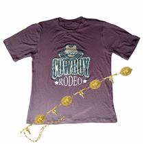Camiseta Feminina T-Shirt Moda Rodeio Cowboy Cowgirl Modelo Tradicional + Cinto Corrente Temático Camiseta Feminina T-Shirt Moda Rodeio Cowboy Cowgirl Modelo Tradicional + Cinto Corrente Temático