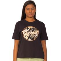 Camiseta Feminina T-Shirt Rip Curl Sun Dance Filter Preta GTE036290
