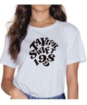 Camiseta Feminina Taylor Swift Baby Look Camiseta Feminina Taylor Swift Baby Look