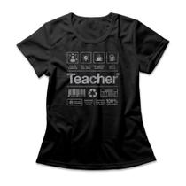 Camiseta Feminina Teacher