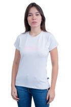 Camiseta Feminina Texas Farm - Cf129 - Branco/ Rosa