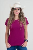 Camiseta Feminina Texas Farm - Cf169 - Roxo Amora