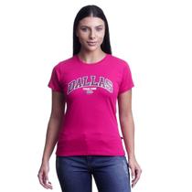 Camiseta Feminina Texas Farm - Cf261 - Rosa Magenta