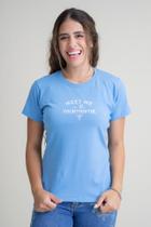 Camiseta Feminina Texas Farm - Cf303 - Azul Maya