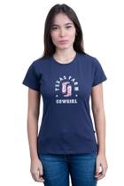 Camiseta Feminina Texas Farm - Cf305 - Azul Marinho