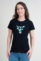 Camiseta Feminina Texas Farm - Cf316 - Preto